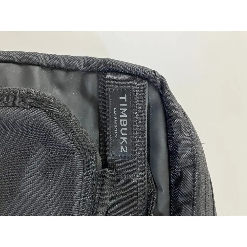 Timbuk2 Black Laptop Backpack Convertible Travel Commuter Work Bag Tech
